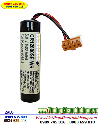 MODICON 0185; Pin nuôi nguồn MODICON SERIES 0185 3.0V 1450mAh (Xuất xứ Nhật)